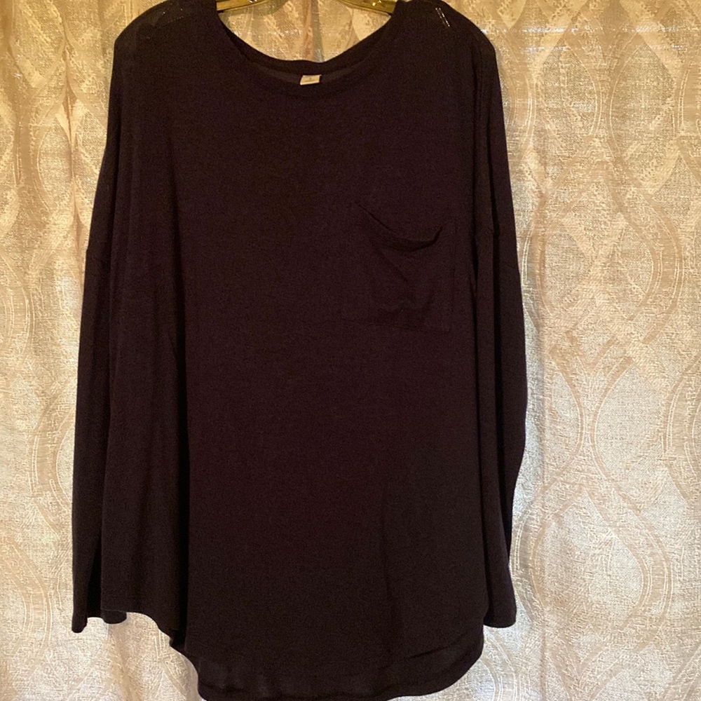 Old Navy, navy blue, soft, long sleeve top